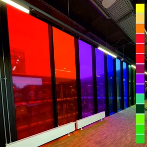 Glasfolie i metermål