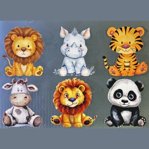 T&oslash;jtryk med hunde og andre dyr