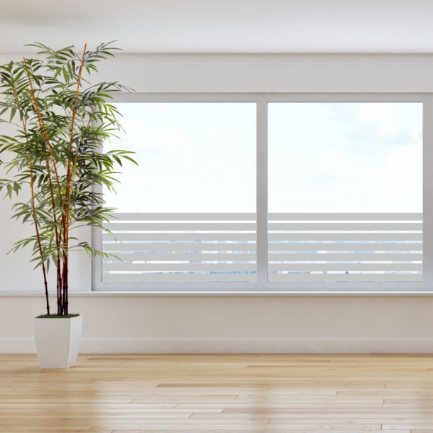 Frostet folie - Striber