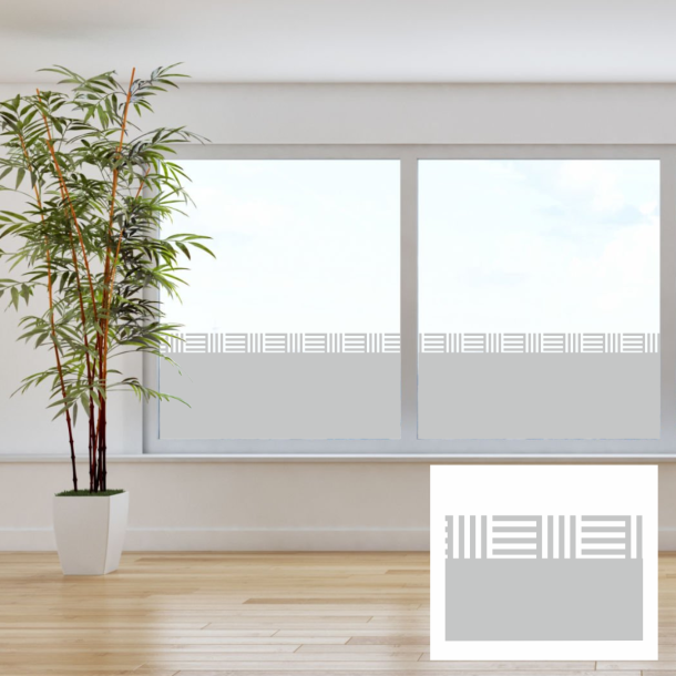 Frostet folie - Bauhaus