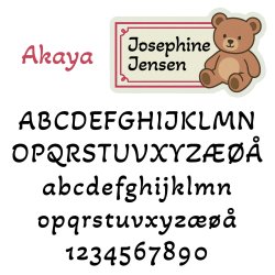 Bamseklistermrker rd