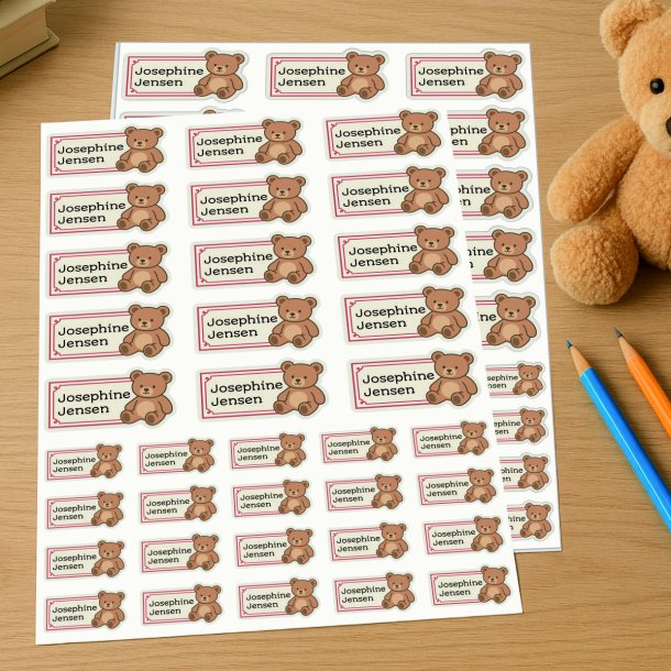 Bamseklistermrker rd