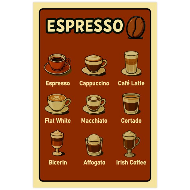 Espresso uden ingredienser