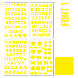 Transfer bogstaver og tal