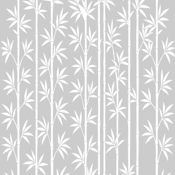 Frostet folie - bambus