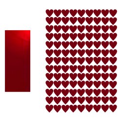 Hjerter Glasfolie