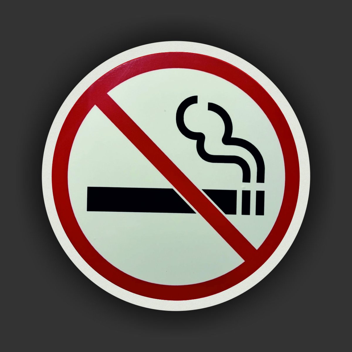 Rygning forbudt 4 stk - Pictogram Klistermærker - Reklamekassen v/Pia ...