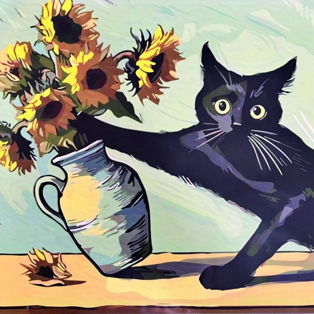 Van Gogh kat