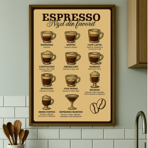Espresso i retrostreg