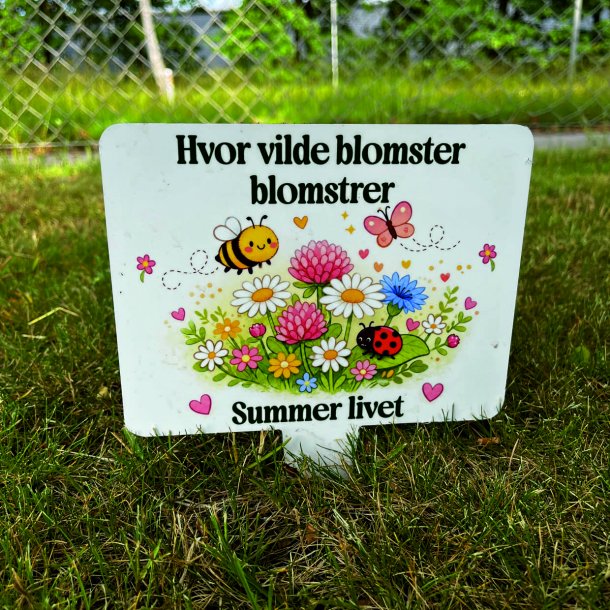 Hvor vilde blomster til jord - Mini